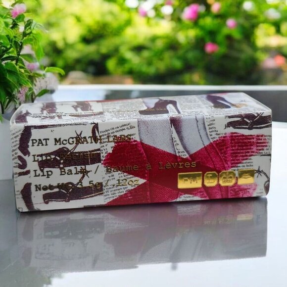 Pat McGrath ✦ Lip Fetish Clear Balm ✦ Gold White Tube 0.35oz NWT Italian Made - Picture 4 of 9